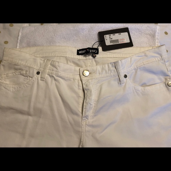 Who’s who white Italian pants - Picture 2 of 8